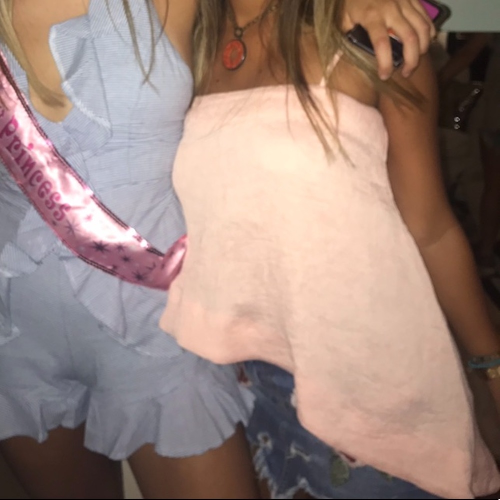 Revolve Pink tank top